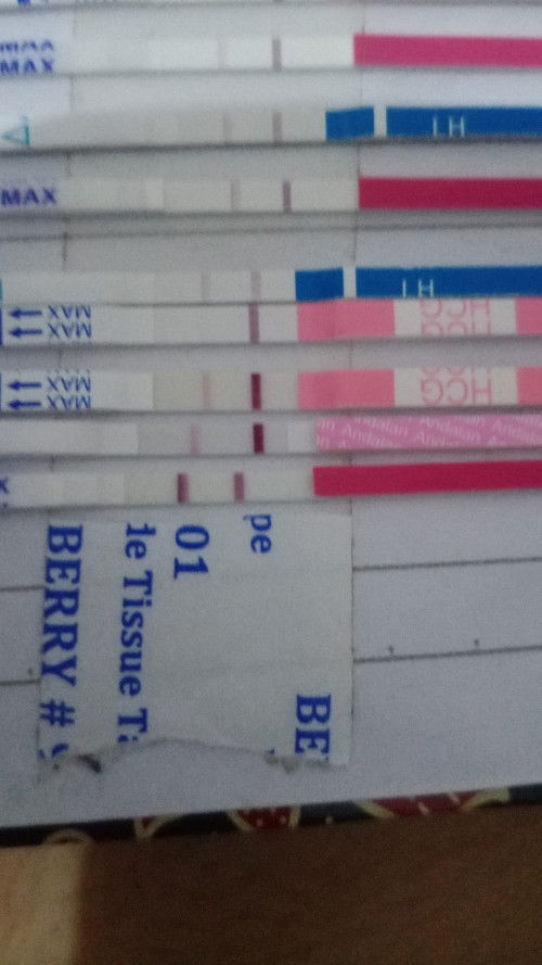 Hamil anak pertama. Dites positif tetapi tidak tebal banget. Apakah saya beneran hamil?