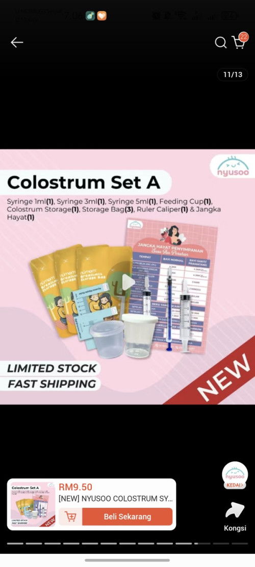 Colostrum collector