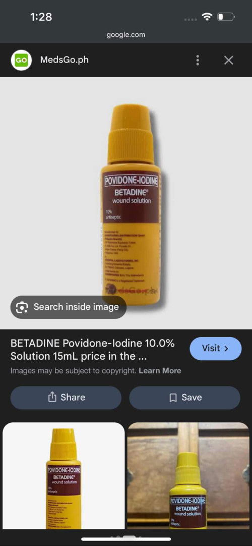 Betadine antiseptic