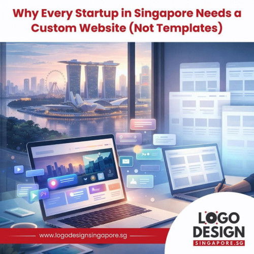 Why Every Startup in Singapore Needs a Custom Website (Not Templates)-Logo Design Singapore