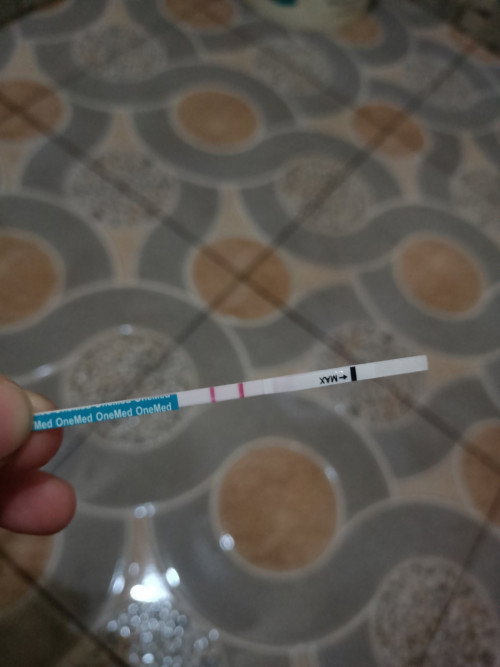 Hpht 3 - 8 Febuari blm haid sampe skrg, udah di TP 2x positif hasilnya