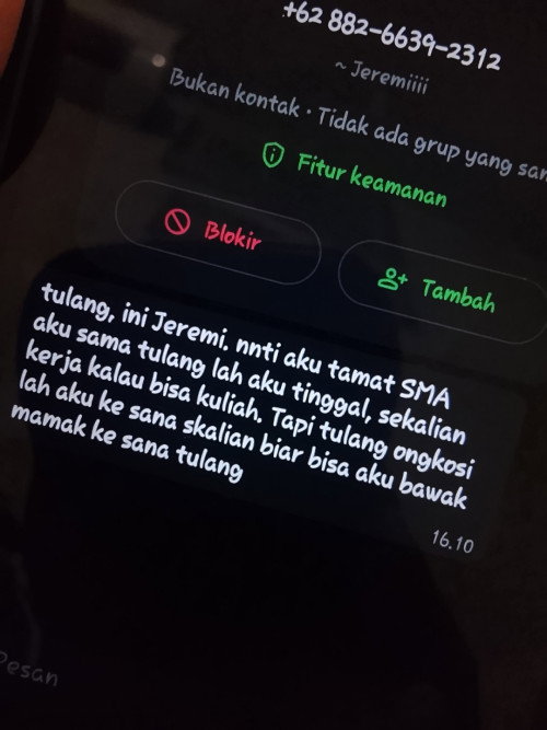 Tolong saya harus jawab apa