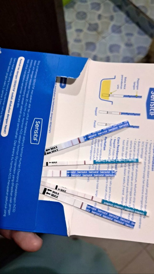 Hpht 27 feb , tespack positif samar