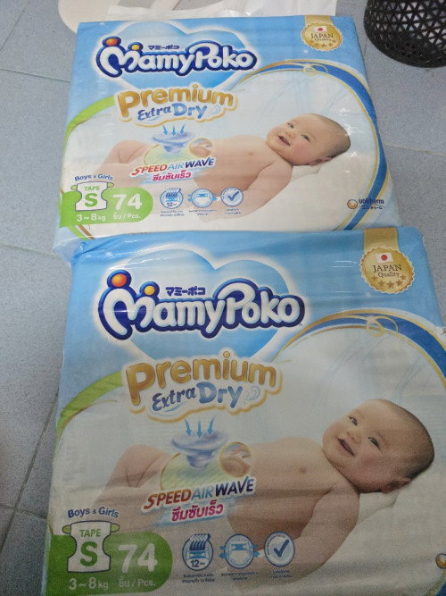 มีแพมเพิสส่งต่อไซส์Sค่ะ