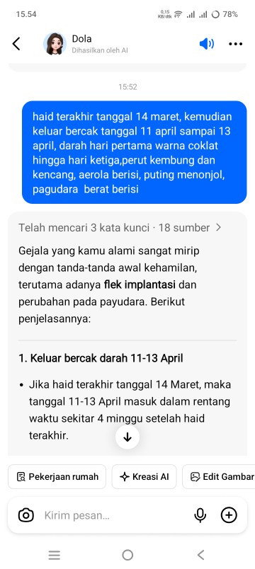 Belum tespek. Tapi ciri ciri sudah mengarahkan ke hamil. Menurut kalian gimana ya? Aku takut tespek☹