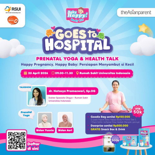 🧘‍♀️ PRENATAL YOGA + Talkshow Dokter?! Persiapan Persalinan Terlengkap Ada Di Sini! 🤰✨