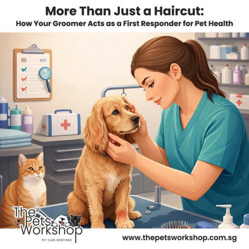 More Than Just aMore Than Just a Haircut: How Your Groomer Acts as a First Responder for Pet Health-