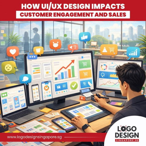 How UI/UX Design Impacts Customer Engagement and Sales-Logo Design Singapore