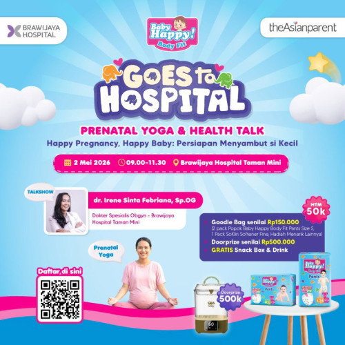 Yuk Ikutan, theAsianparent & Baby Happy Goes to Hospital: Prenatal Yoga & Health Talk