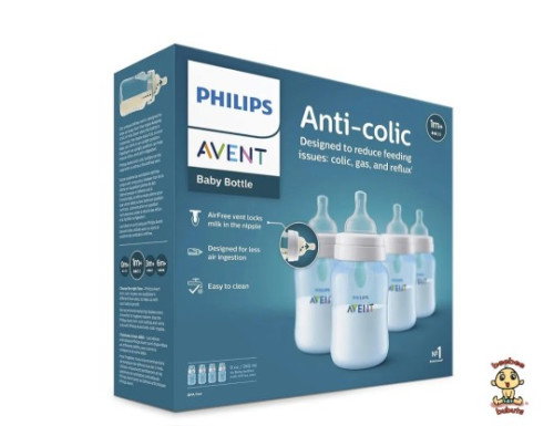 Avent Feeding Bottle Anti colic. color: Blue
