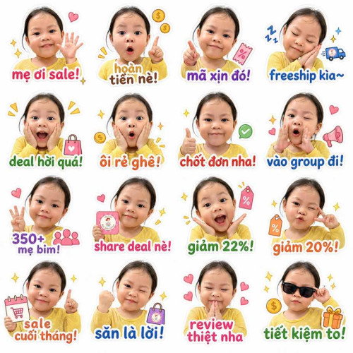 Nhóm Zalo mẹ bỉm tiết kiệm