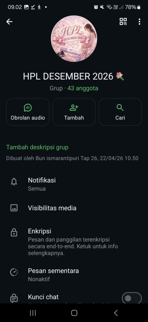 Grup WA TAP HPL Desember