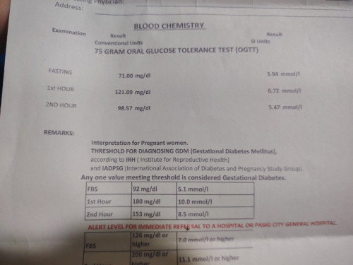 NORMAL BA OGTT KO?