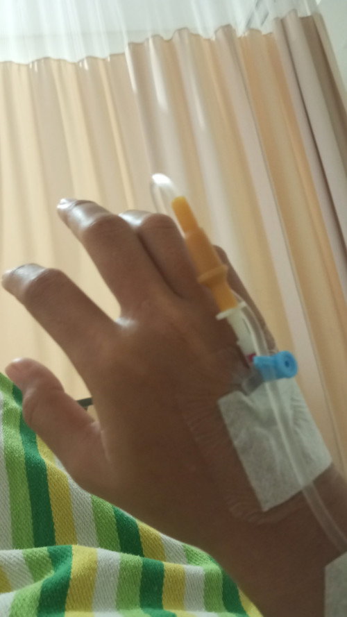 Saya masuk rawat inap