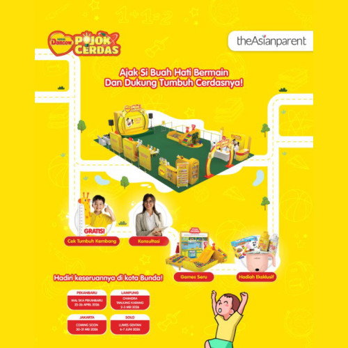 Waktunya ajak Si Buah Hati bermain bersama di DANCOW Pojok Cerdas!