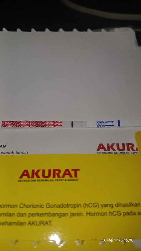 Hasil tes pack