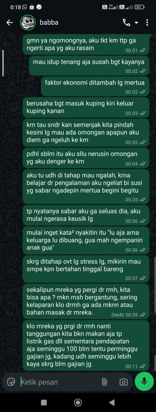 mlm² ovt gara² mertua tlg dibaca dan diberi saran setelah baca dan melihat SS an 🥹