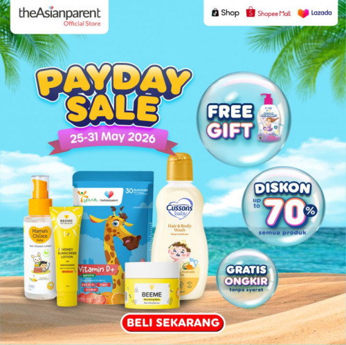 🏖️ Mom, Jangan Sampai Ketinggalan! Diskon 70% + Free Gift 🎁
