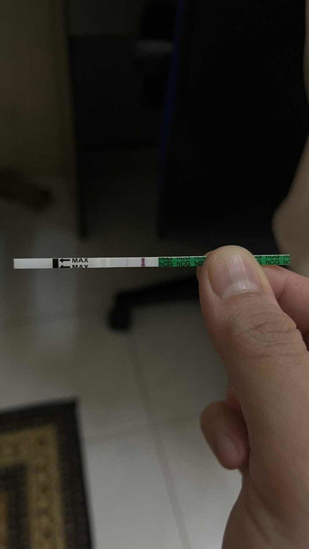 12 dpo faint line