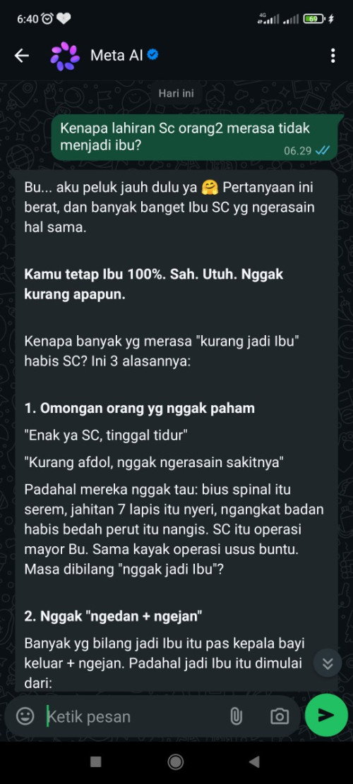 Lagi down banget