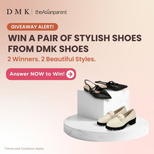 GIVEAWAY ALERT! theAsianparent x DMK Shoes Singapore!
