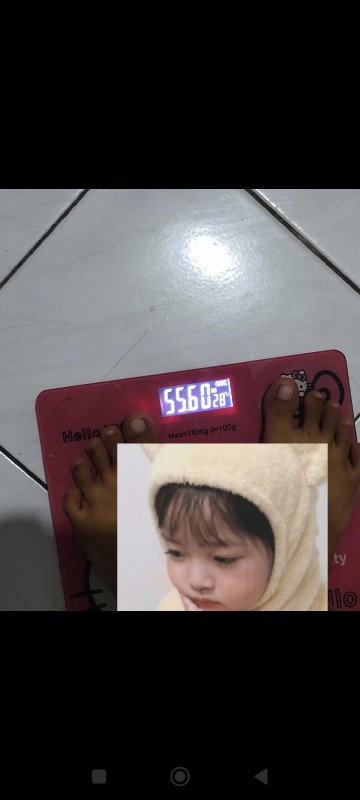 BB nambah sedikit