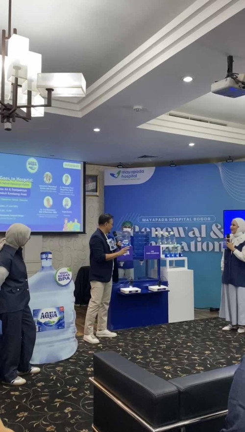 Langkah awal keluarga yang sehat dimulai dari air yang dikonsumsi