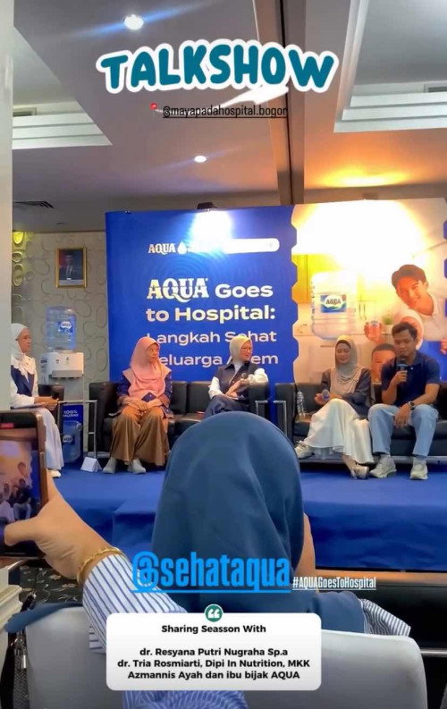 Seneng Banget Bisa Hadir Di Event AQUA GOES TO HOSPITAL 😍