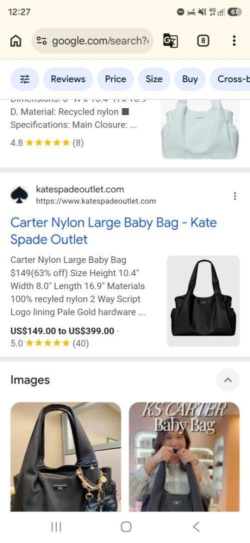 Kate spade Carter large bag