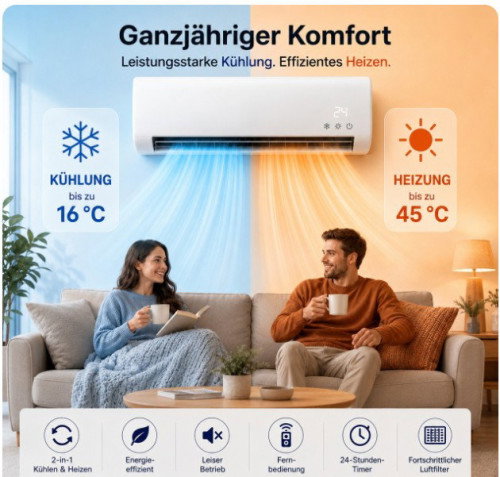 Compact Cooling Solution for Home and Office Comfort