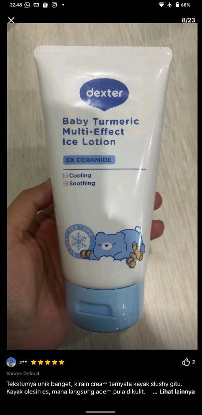 Lotion bayi