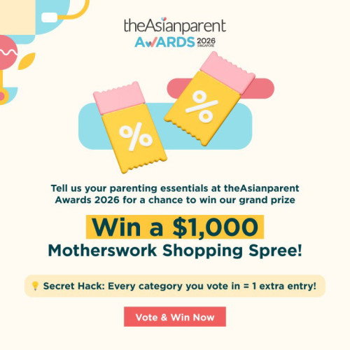 📌 🏆 theAsianparent Awards 2026: Vote & Win Up To $1,000!