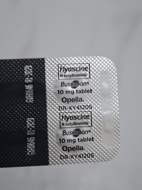 Hyoscine buscopan
