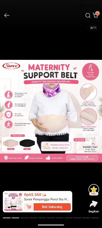 Perlukah ibu hamil memakai korset hamil?