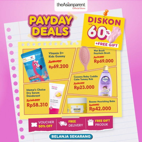 Parents, Jangan Checkout Dulu! Ada Diskon hingga 60% + FREE GIFT 🎁