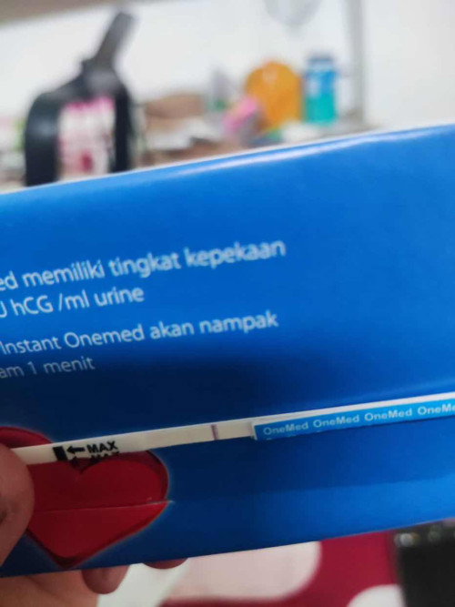 Tespek garis 2 tapi garis 1 jelas yg 1 nya agak samar