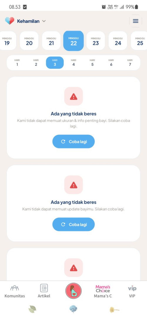 Aplikasi eror