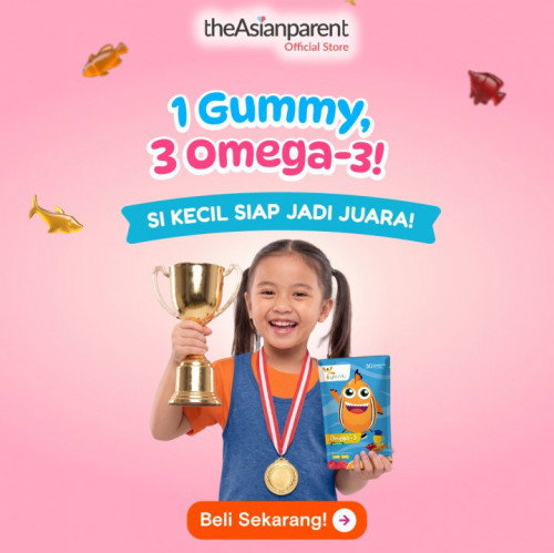 Si Kecil Susah Minum Omega-3? Ini Bisa Jadi Alternatifnya 😍