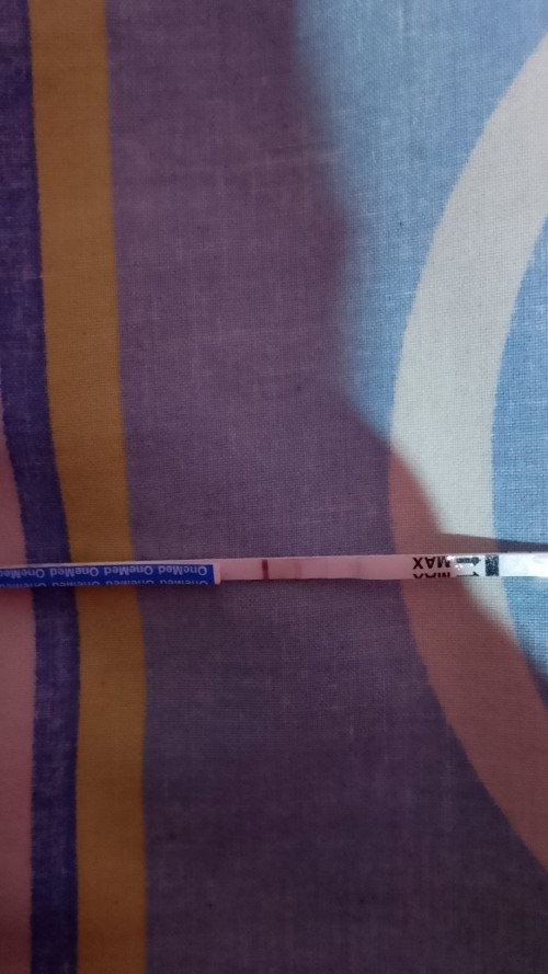 Apa hamil ya tespek samar begini?