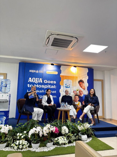 Bukan sekedar Minum Air, Ini Insight Penting dari AQUA Goes To Hospital Bersama RS Hermina Jakarta