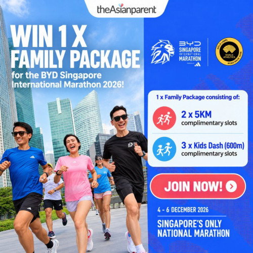 🏃‍♀️ WIN A FAMILY PACKAGE TO THE SINGAPORE INTERNATIONAL MARATHON 2026! 🎉