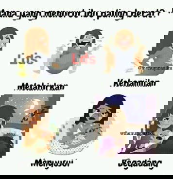 masing masing punya sensasi yang berbeda beda