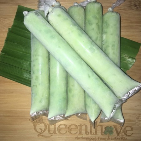 Buko Pandan Ice Candy