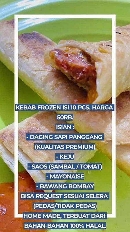 Jual Kebab Frozen