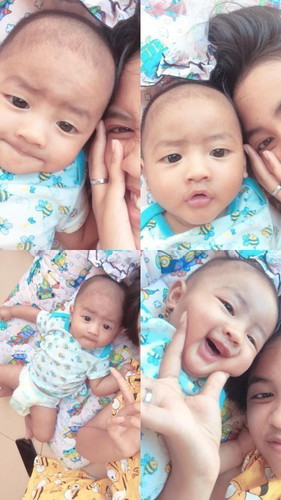 Bayi baru dibotakin