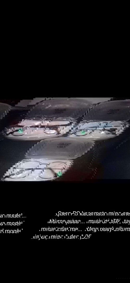 👓 mines 1 (2pcs) 1,25 (1pcs)