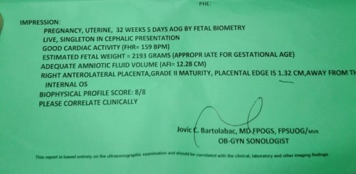 Placenta Pervia
