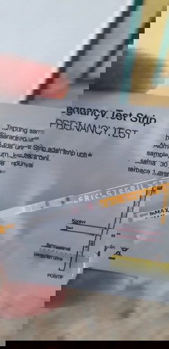 testpeck positif tapi usg belum terlihat