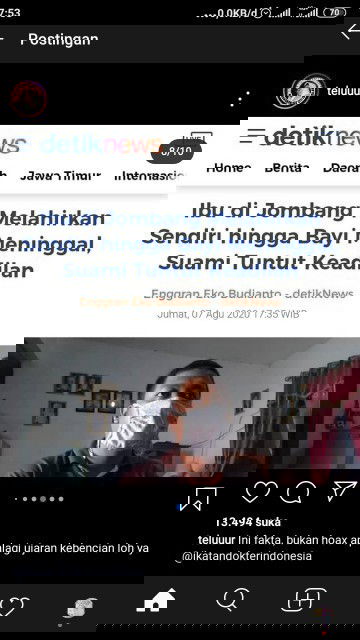 bayi meninggal di rs