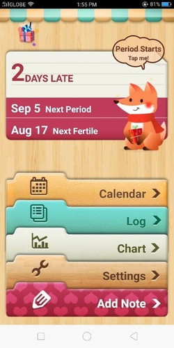 Period tracker